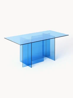 Mesa de comedor de vidrio Anouk, tamaños diferentes