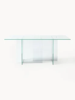 Mesa de comedor de vidrio Anouk, tamaños diferentes