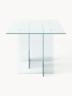 Mesa de comedor de vidrio Anouk, tamaños diferentes