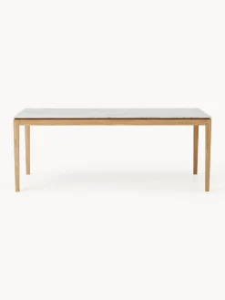 Mesa de comedor en look mármol Jackson, tamaños diferentes