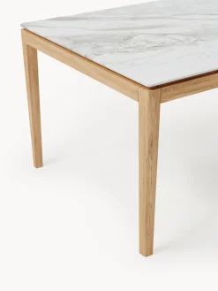 Mesa de comedor en look mármol Jackson, tamaños diferentes