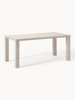 Mesa de comedor en look mármol Carl