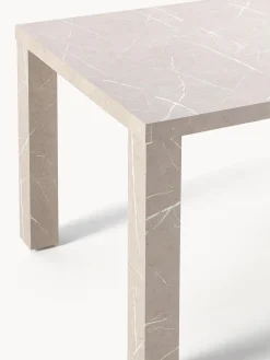 Mesa de comedor en look mármol Carl