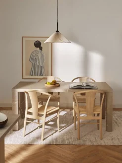 Mesa de comedor en look mármol Carl