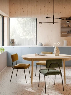 Mesa de comedor extensible Calary, tamaños diferentes