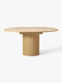 Mesa de comedor extensible acanalada Filo, 120 - 160 x 75 cm