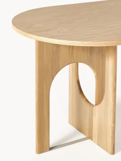 Mesa de comedor ovalada Apollo, tamaños diferentes