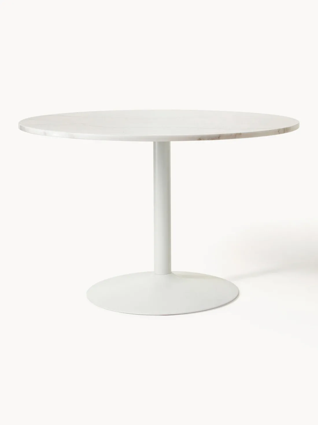 Mesa de comedor ovalada de mármol Miley, tamaños diferentes