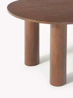 Mesa de comedor ovalada de roble Dunia, tamaños diferentes