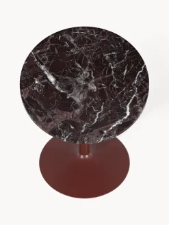 Mesa de comedor ovalada de mármol Miley, tamaños diferentes