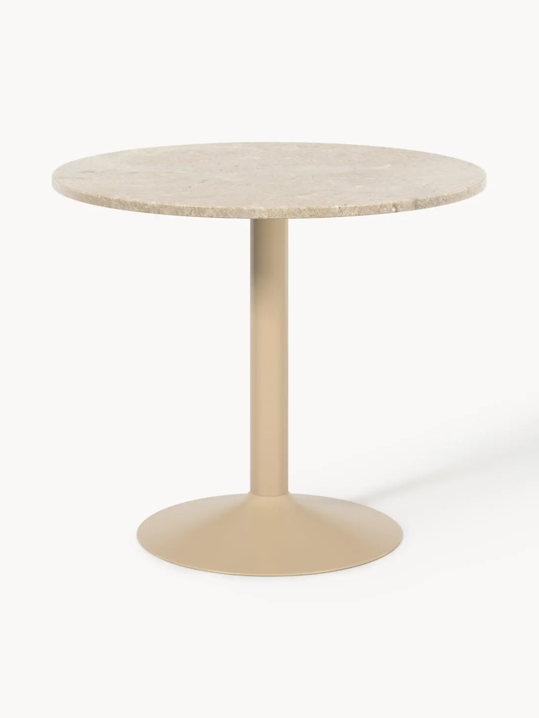 Mesa de comedor ovalada de mármol Miley, tamaños diferentes