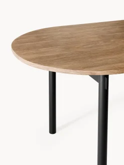 Mesa de comedor ovalada Mavi, tamaños diferentes