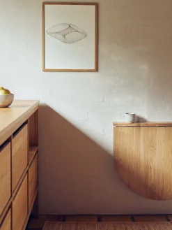 Mesa de comedor plegable de madera Trefoil, 75 cm