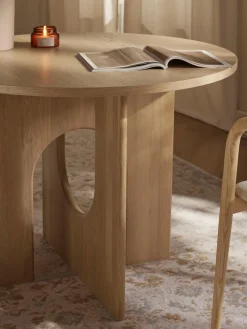 Mesa de comedor redonda Apollo, tamaños diferentes