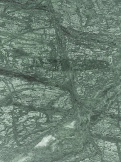 Mesa de comedor redonda con tablero de mármol Noam