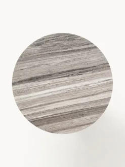 Mesa de comedor redonda con tablero de mármol Noam