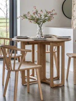 Mesa de comedor redonda Craft, Ø 100 cm