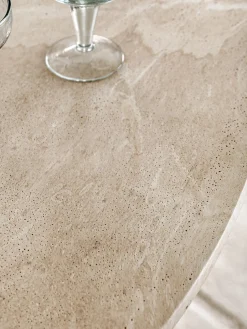 Mesa de comedor redonda Pedra, Ø 152 cm