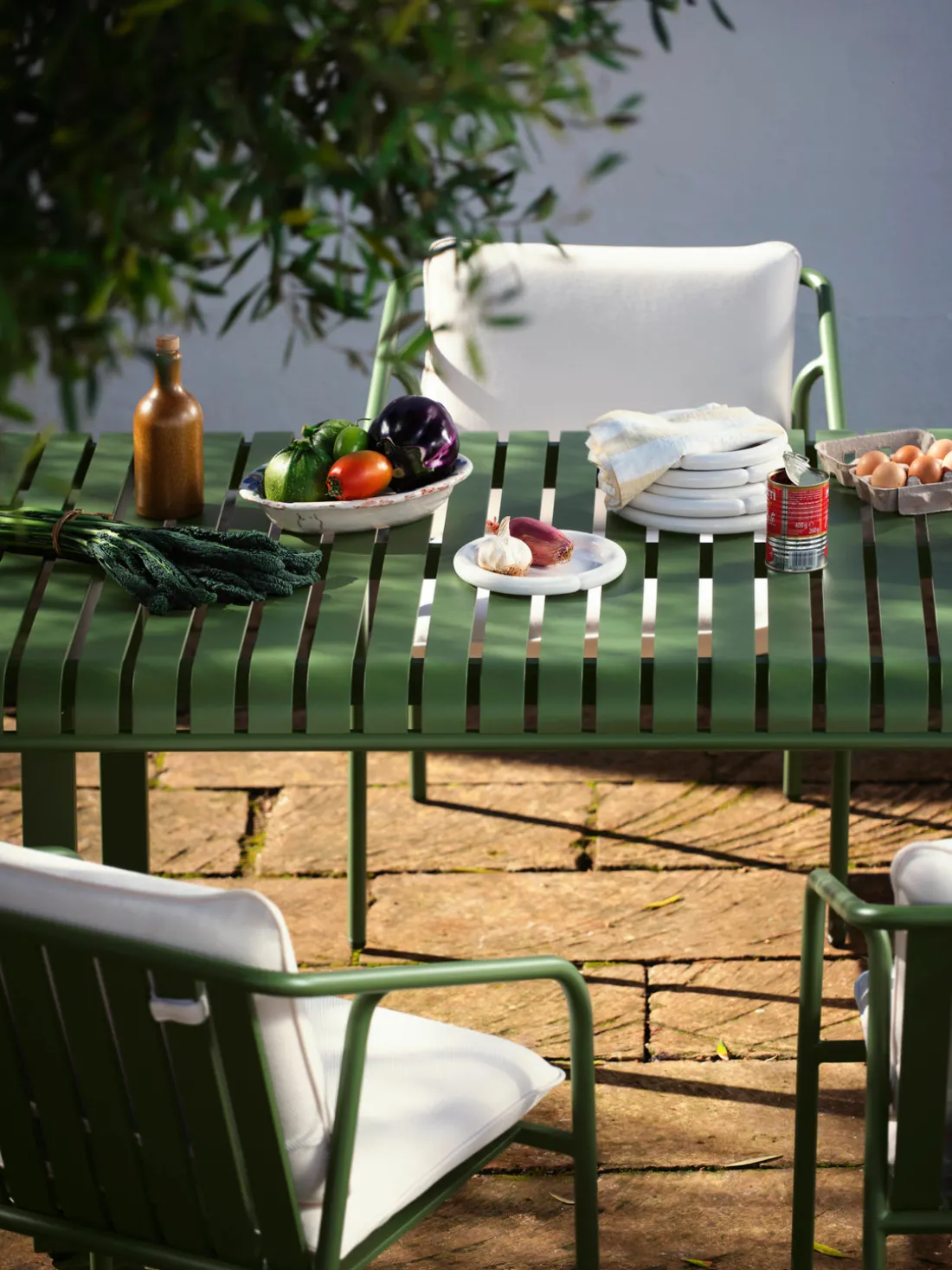 Mesa de exterior Caio, tamaños diferentes