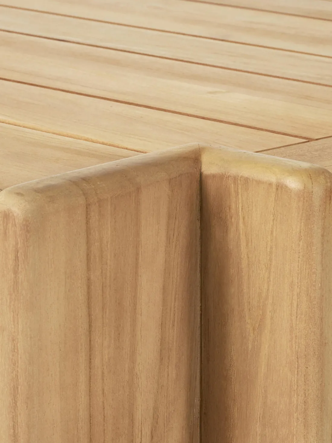 Mesa de jardín de madera de teca Atmosfera, tamaños diferentes