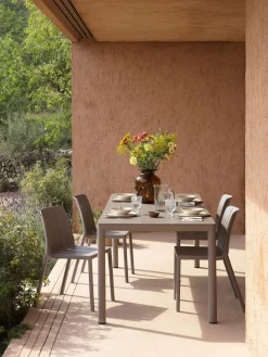 Mesa de jardín extensible Tevere, tamaños diferentes