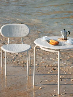 Mesa de jardín redonda Kumi, tamaños diferentes