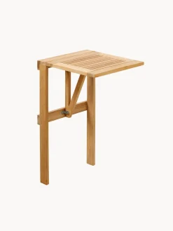 Mesa para exterior de madera de techa Balcony, plegable
