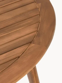 Mesa para exterior redonda de madera de acacia Marc, tamaños diferentes