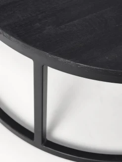 Mesas de centro redondas de madera de mango Andrew, 2 uds.