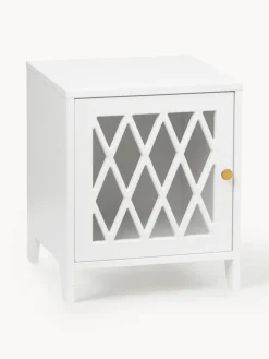 Mesilla de noche artesanal Harlequin