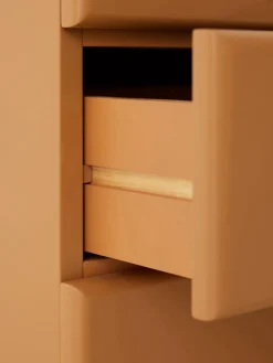 Mesilla de noche con cajones Ginger Orange