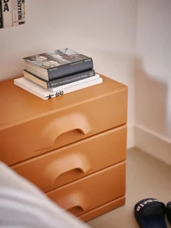 Mesilla de noche con cajones Ginger Orange