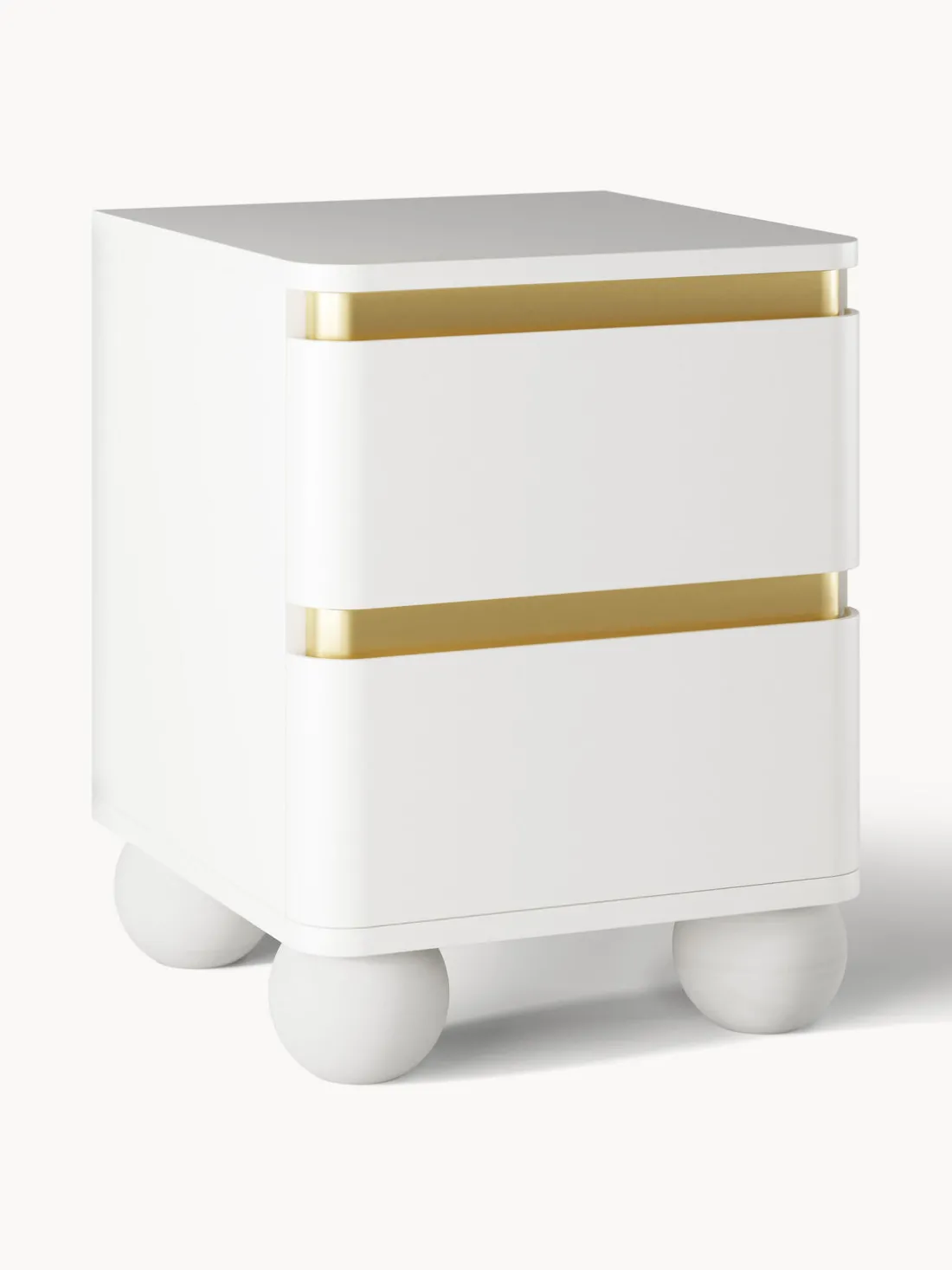 Mesilla de noche con patas esféricas Bumba