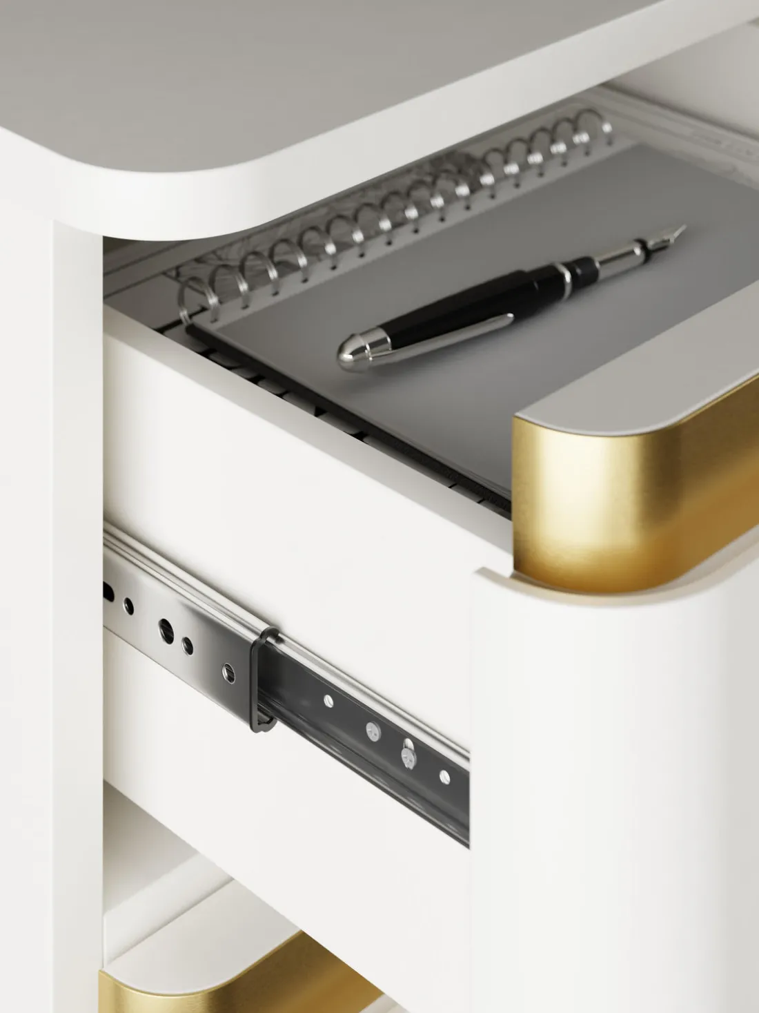 Mesilla de noche con patas esféricas Bumba