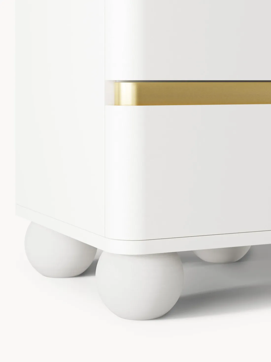 Mesilla de noche con patas esféricas Bumba