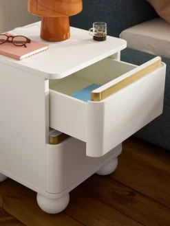 Mesilla de noche con patas esféricas Bumba