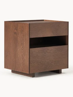 Mesilla de noche de madera Larsen