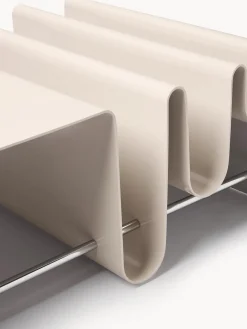 Mesita de metal con revistero Julia