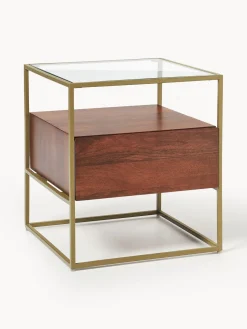 Mesita de noche con cajón Theodor