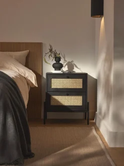 Mesita de noche con cajones Vienna