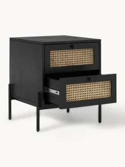 Mesita de noche con cajones Vienna
