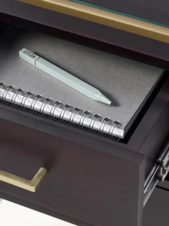 Mesita de noche de madera de mango Lyle