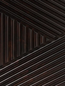 Mesita de noche de madera de mango Louis