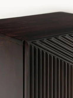 Mesita de noche de madera de mango Louis