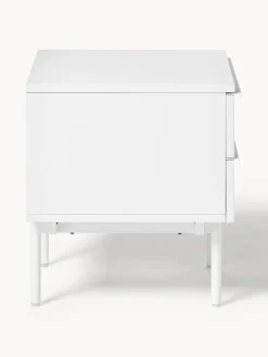 Mesita de noche de madera Elona