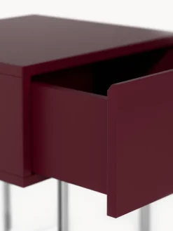 Mesita de noche de madera Joe