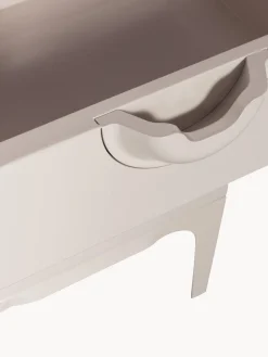 Mesita de noche de madera de eucalipto Merge