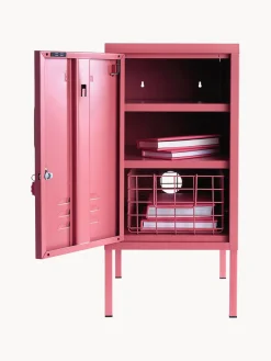 Mesita de noche de metal The Shorty, apertura de puerta izquierda o derecha