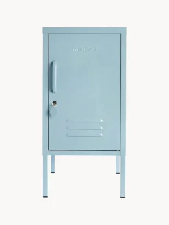 Mesita de noche de metal The Shorty, apertura de puerta izquierda o derecha