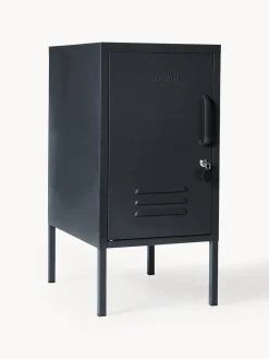 Mesita de noche de metal The Shorty, apertura de puerta izquierda o derecha